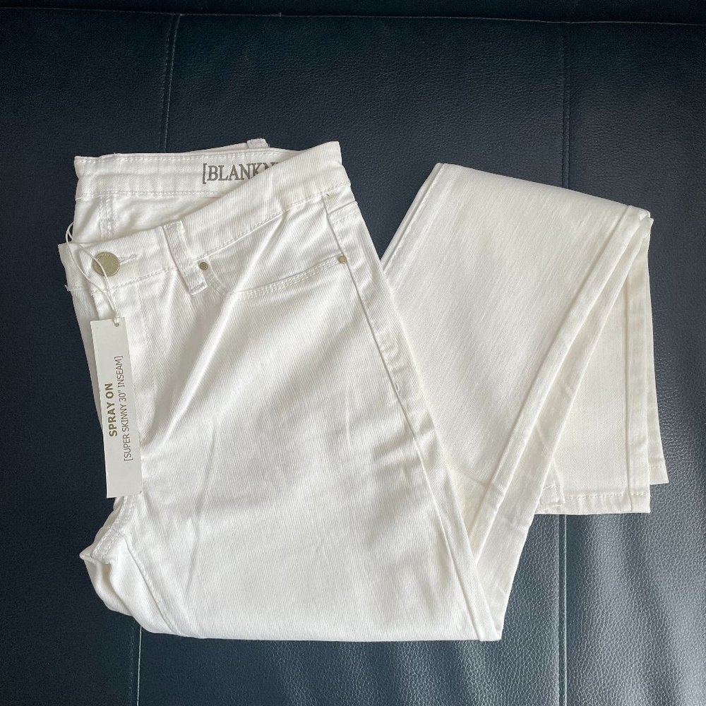 Blank NYC White Skinny Jeans